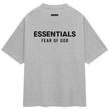 Jersey Crewneck T-Shirt - Light Heather Grey