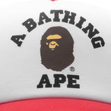 Bape College Mesh Cap Red