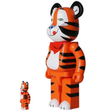 Medicom Tony The Tiger Vintage Ver. Frosted Flakes 100% 400% Bearbrick Figure Set