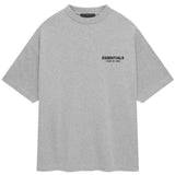 Jersey Crewneck T-Shirt - Light Heather Grey