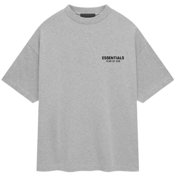 Jersey Crewneck T-Shirt - Light Heather Grey