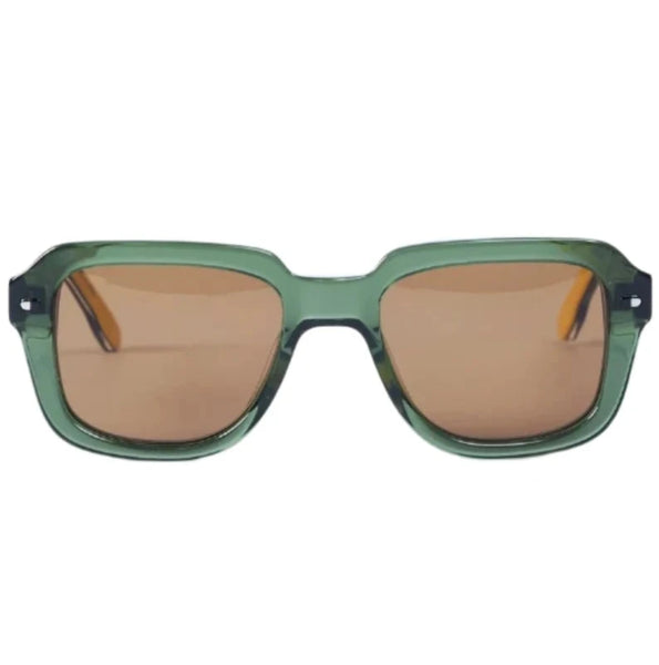 KIIRO SUNGLASSES - COKE BOTTLE GREEN