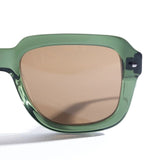 KIIRO SUNGLASSES - COKE BOTTLE GREEN