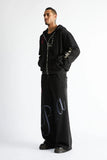 RTA Luxen Baggy Sweatpants - Vintage Black
