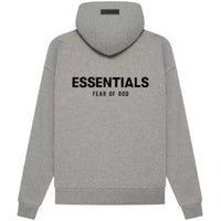 Fear of God Essentials Dark Oatmeal Hoodie