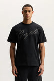 Crystal Slanted Script Tee