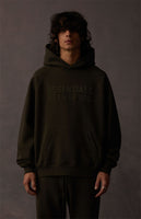 Fear of God Essentials Hoodie - Off Black
