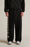 Fleece Relaxed Sweatpants - Black