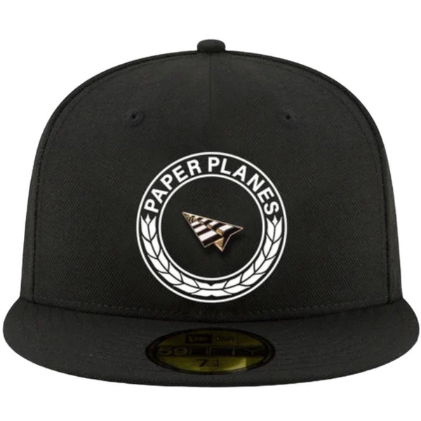 PAPER PLANES | FIRST CLASS FITTED HAT WITH GREY UNDERVISOR