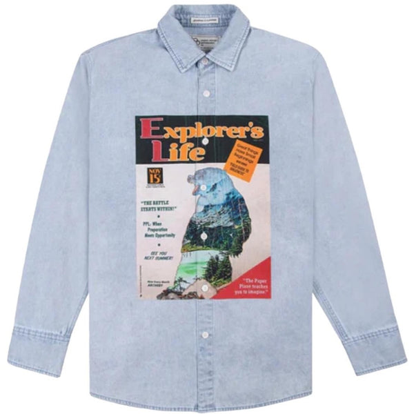 EXPLORER'S LIFE DENIM SHIRT