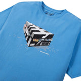 PAPER PLANES | STASH BOX TEE AZURE BLUE