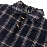 PLAID BRUSHED FLANNEL TUNIC