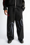 RTA Luxen Baggy Sweatpants - Vintage Black