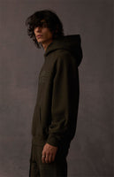 Fear of God Essentials Hoodie - Off Black