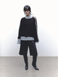 Panel Trim Knit