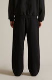 Fleece Relaxed Sweatpants - Black