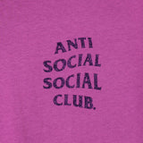Anti Social Social Club Mind Games Glitter Tee