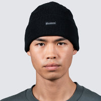 Old E Waffle Beanie Black