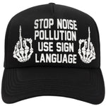 Pollution Trucker Hat