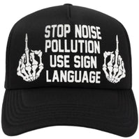 Pollution Trucker Hat