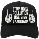 Pollution Trucker Hat