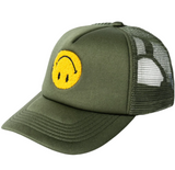 Smiley Upside Down Trucker Hat