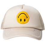 Smiley Upside Down Trucker Hat