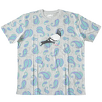 Staple Pigeon Paisley Pattern Pigeon Logo