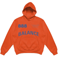 DISSMISSED Balance 888 Distressed Box Hoodie