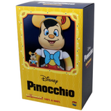 Medicom Disney Pinocchio BE@RBRICK 100% and 400% figure Set