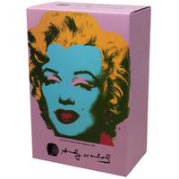 Medicom Toy Andy Warhol Marilyn Monroe #2 100% 400% Bearbrick Figure Set