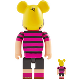 Medicom Schroeder Peanuts 100% 400% Bearbrick Figure Set