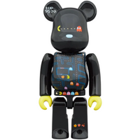 Medicom x Pac-Man 100% 400% Bearbrick Figure Set