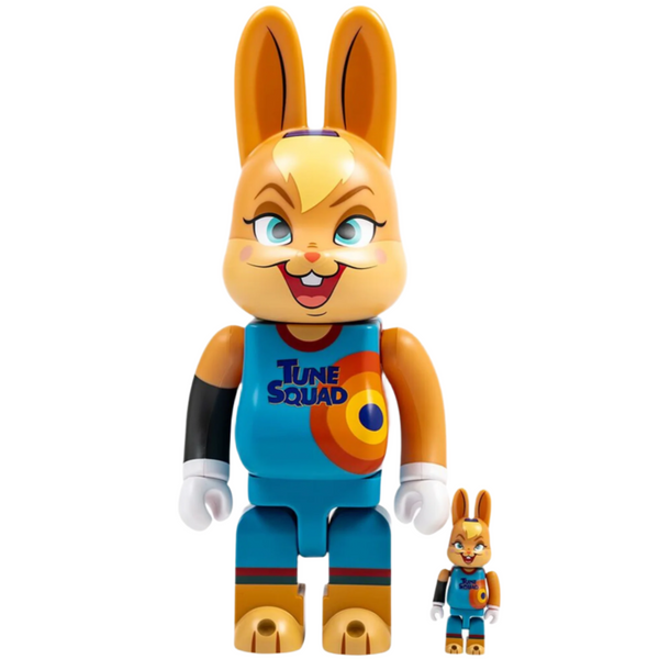 Medicom x Space Jam ANL Rabbrick Lola Bunny 100% 400% Bearbrick Figure Set