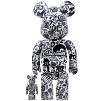 Medicom Chocomoo 100% 400% Bearbrick Figure Set