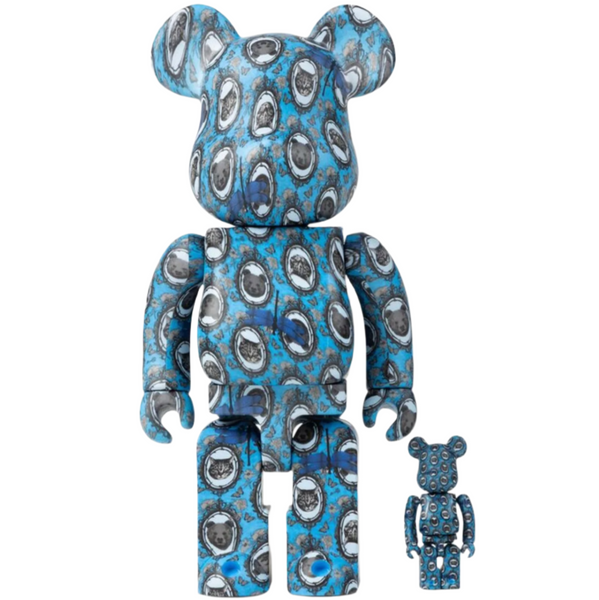 Be@Rbrick Blue Teddy 100 Bearbrick A Nation Bear Medicom Toy Sealed No Card Be@Rbrick Blue Teddy 100 Bearbrick A Nation Bear Medicom Toy Sealed No Card