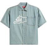 Running Dog Short Sleeve Denim