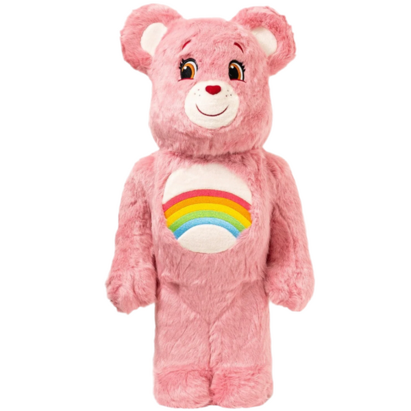 Medicom Care Bears Cheer Bear Costume Ver. 400% Bearbrick Figure Pink