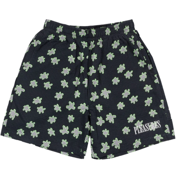 Floral Seersucker Shorts