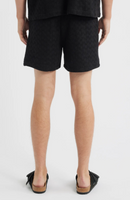 Gregory Basket Weave Knit Drawstring Shorts