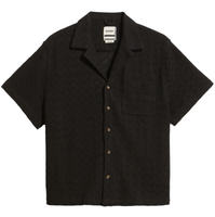 Gregory Basket Weave Knit Camp Shirt