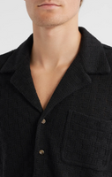 Gregory Basket Weave Knit Camp Shirt