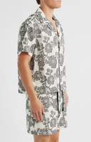 Nathan Floral Cotton & Viscose Blend Camp Shirt