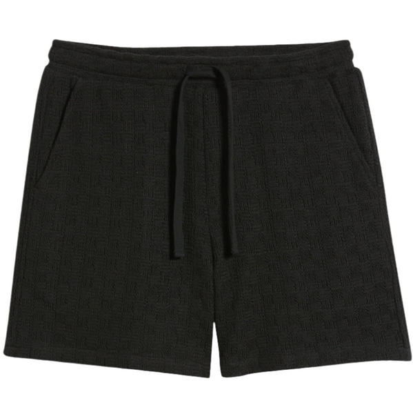Gregory Basket Weave Knit Drawstring Shorts