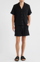Gregory Basket Weave Knit Drawstring Shorts