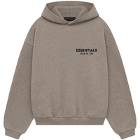 Fear of God Essentials Fleece Hoodie - Heather Grey