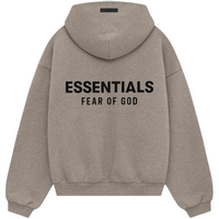 Fear of God Essentials Fleece Hoodie - Heather Grey