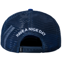 Smiley Studios Trucker Hat - Skipper Blue