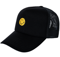 Smiley Studios Trucker Hat - Jet Black