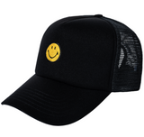 Smiley Studios Trucker Hat - Jet Black